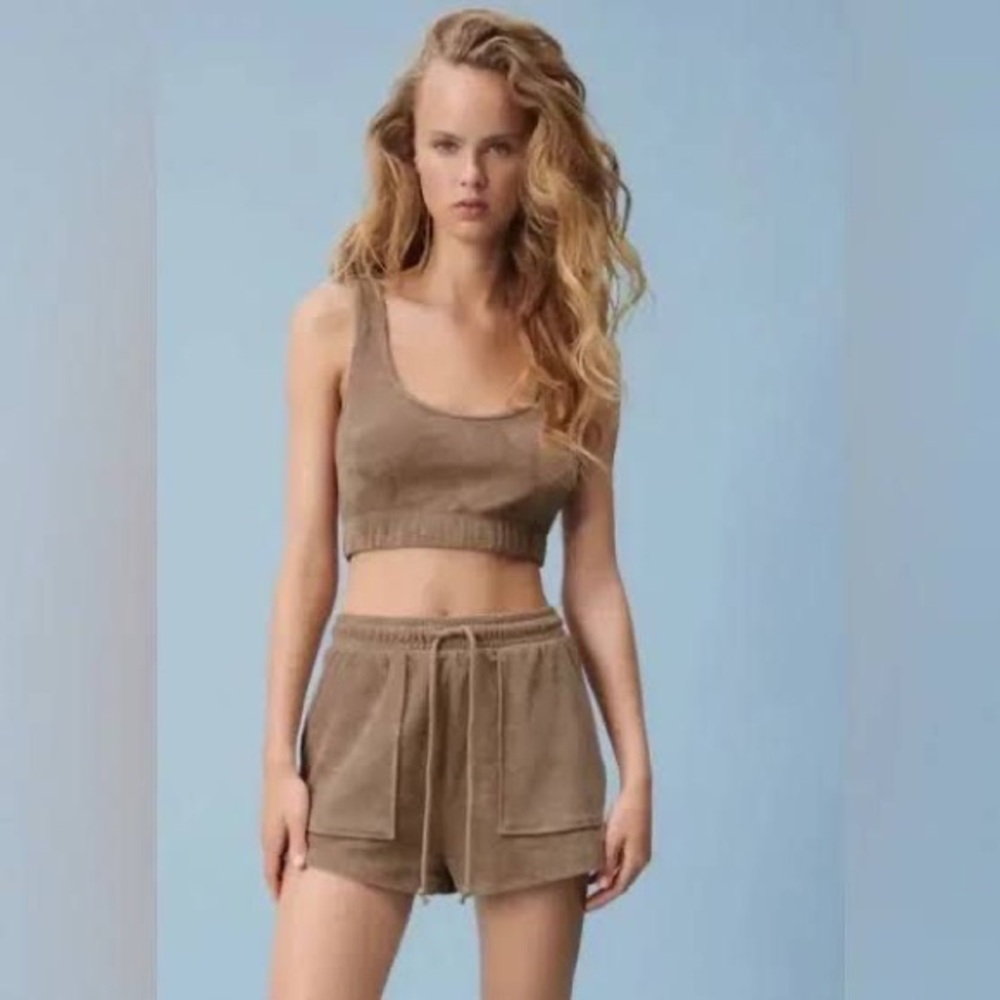 Zara brown top